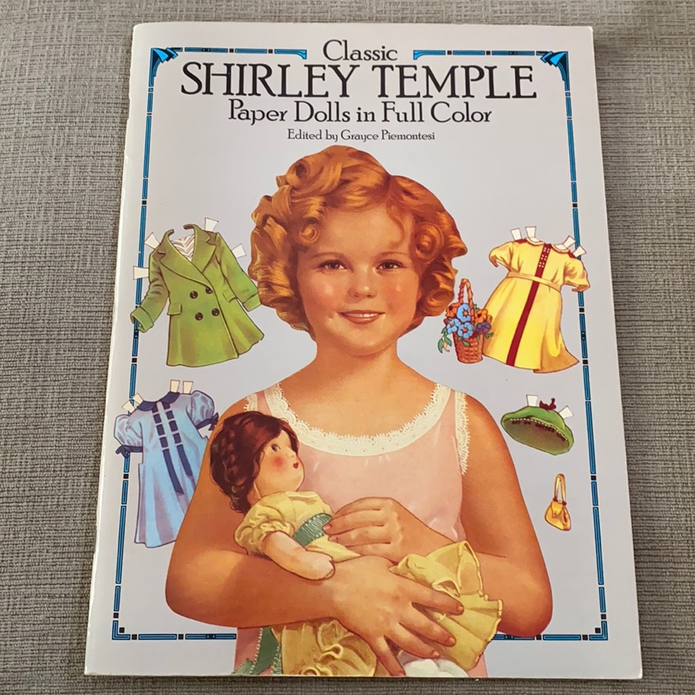 NWOT Vintage Classic Shirley Temple paper dolls by Grayce Piemo…